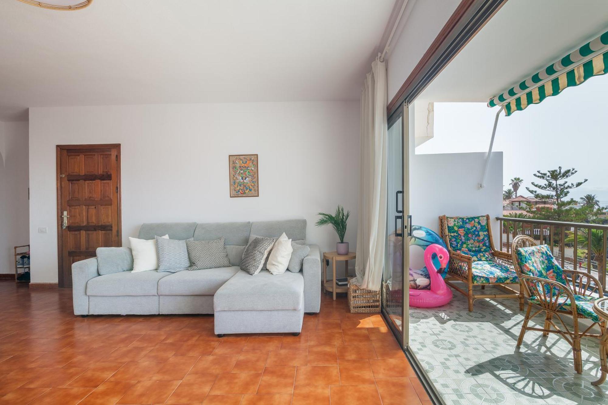Casa De Franco - Ocean View, Terrace, Balcony, 50M From Playa La Arena, Fibre Net Apartment Puerto de Santiago  Bagian luar foto